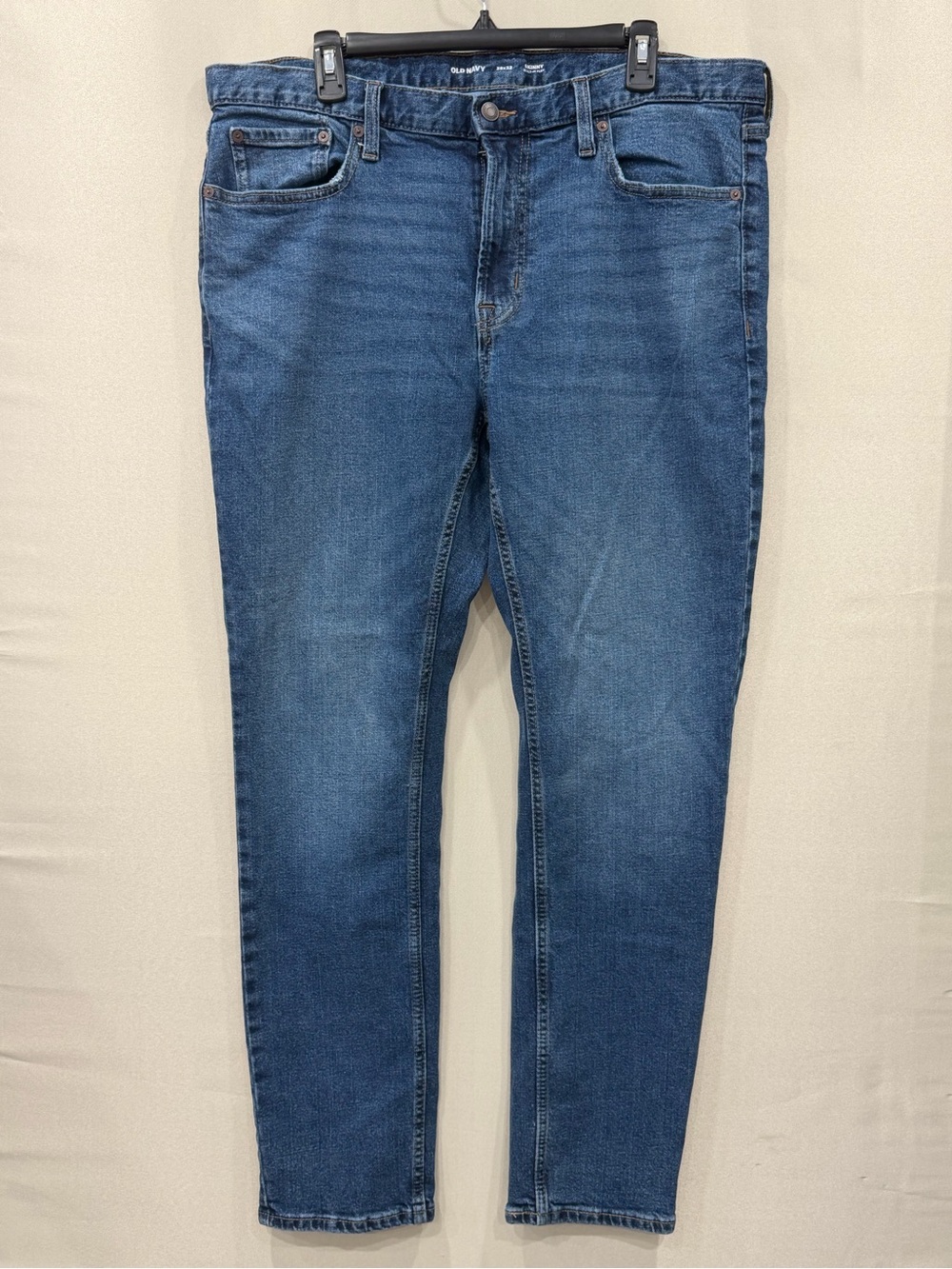 Old Navy Men’s Straight Leg Jeans Blue Medium Wash 32x32